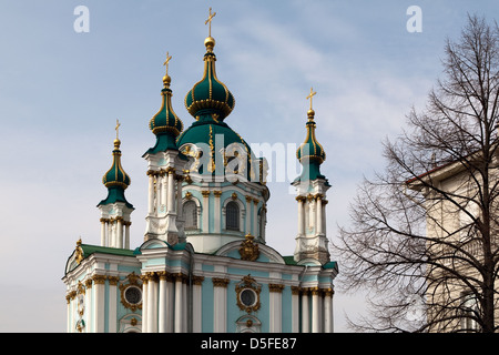 St-Andreas Kirche, Kiew Ukraine Stockfoto