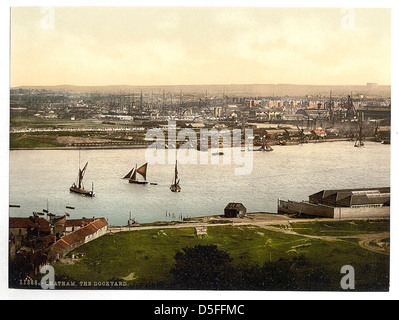 [Der Dockyard, Chatham, England] (LOC) Stockfoto