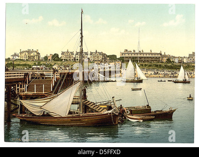 [Der vorderen Pier Pier Ende, Clacton-on-Sea, England] (LOC) Stockfoto