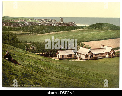 [Golf-Clubhaus, Cromer, England] (LOC) Stockfoto