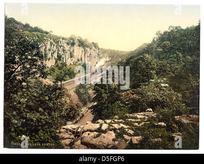 [Buxton, Chee Dale, Derbyshire, England] (LOC) Stockfoto