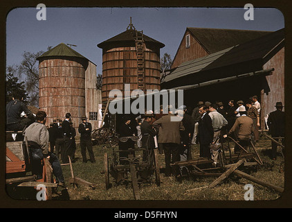 Hof Auktion, Derby, Connecticut (LOC) Stockfoto