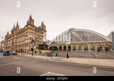 Lime Street Station Liverpool. Stockfoto