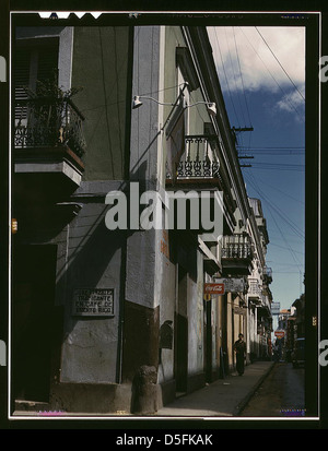 Straße in San Juan, Puerto Rico (LOC) Stockfoto