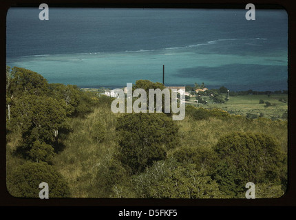 Teil des Hafens, Christiansted, St. Croix, Virgin Islands (LOC) Stockfoto