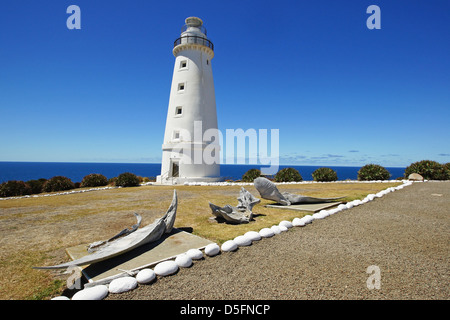 Leuchtturm von Cape Willoughby, Kangaroo Island, Australien Stockfoto