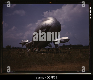 Fesselballons, Parris Island, S.C. (LOC) Stockfoto