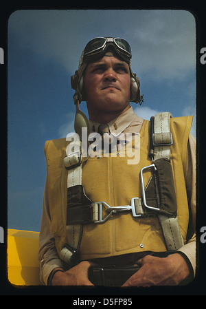 Marine Leutnant, Segelflieger in der Ausbildung bei Page Field, Parris Island, S.C. (LOC) Stockfoto