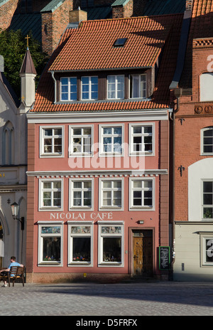 Stadtansichten aus Stralsund in Deutschland Stockfoto