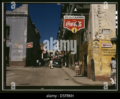 Straße in San Juan, Puerto Rico (LOC) Stockfoto