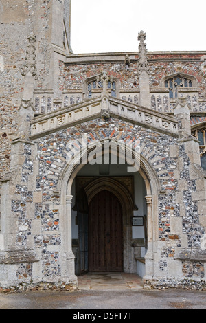 St. Martins Kirche Fincham in Norfolk Stockfoto