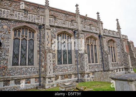 St. Martins Kirche Fincham in Norfolk Stockfoto