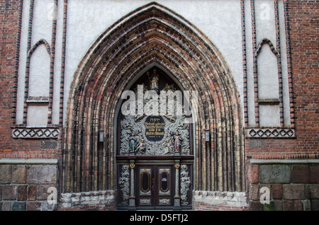 Stadtansichten aus Stralsund in Deutschland Stockfoto