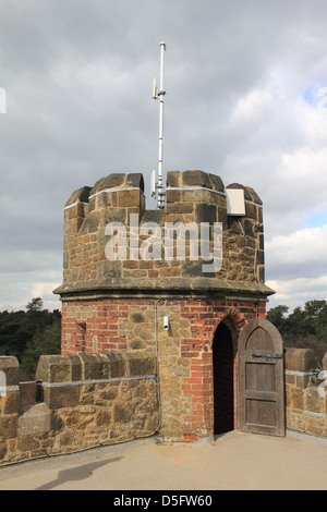 Leith Hill Tower in der Nähe von Dorking Surrey England UK Stockfoto