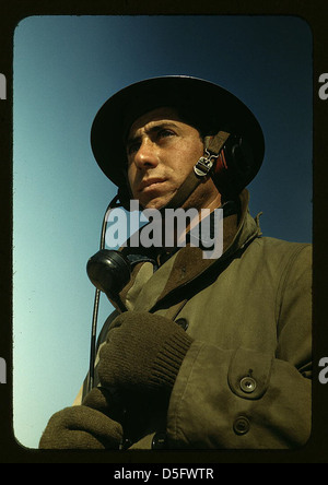 Mann von Fort Story, VA., Küstenschutz (LOC) Stockfoto