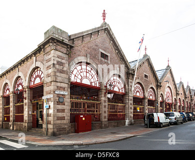 Zentralmarkt, St. Helier, Jersey, Kanalinseln, Großbritannien Stockfoto