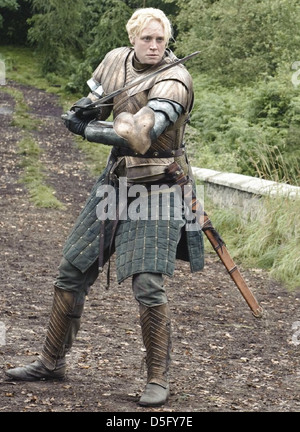 GAME OF THRONES 2011 HBO TV-Serie mit Gwendoline Christie Stockfoto