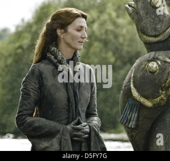GAME OF THRONES 2011 HBO TV-Serie mit Michelle Fairley Stockfoto