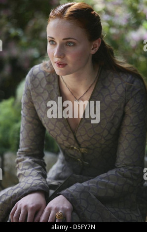GAME OF THRONES 2011 HBO TV-Serie mit Sophie Turner Stockfoto