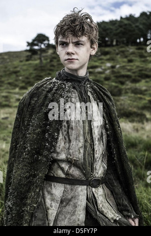 GAME OF THRONES 2011 HBO TV-Serie mit Thomas Brodie-Sangster Stockfoto