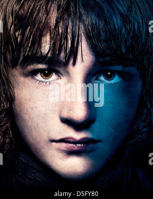 GAME OF THRONES 2011 HBO TV-Serie mit Isaac Hempstead Wright Stockfoto