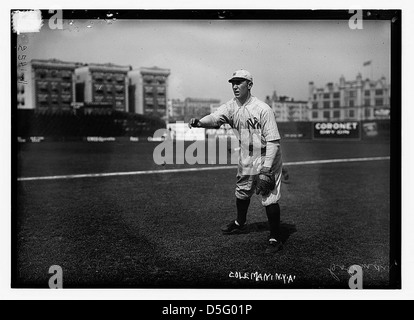 [Curt Coleman, New York AL, im Hilltop Park, NY (Baseball)] (LOC) Stockfoto