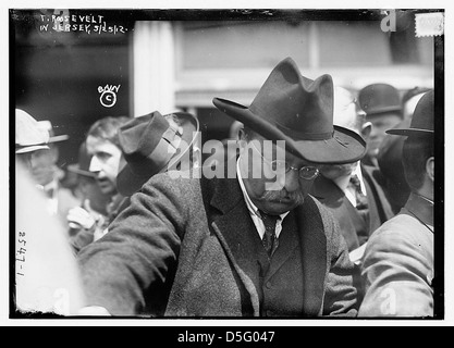 T.R [Theodore Roosevelt] in Jersey, 25.05.12 (LOC) Stockfoto