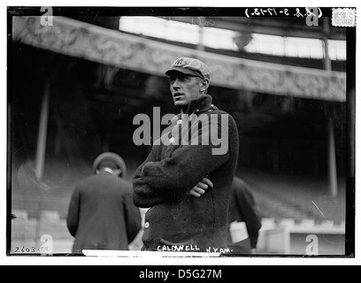 [Ray Caldwell, New York AL, auf Polo Grounds, NY (Baseball)] (LOC) Stockfoto