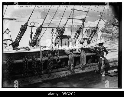 Fußeisen etc. auf Erfolg (LOC) Stockfoto