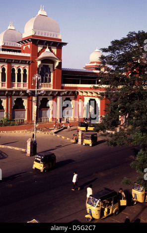 Egmore Bahnhof in Chennai Tamil Nadu in Südindien Stockfoto