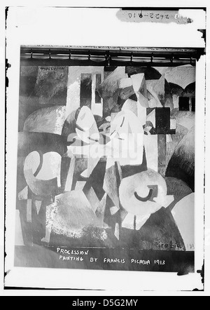 Prozession - Pntg von F. Picabia (LOC) Stockfoto