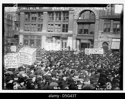 May Day 13, Streikende in Union Square (LOC) Stockfoto