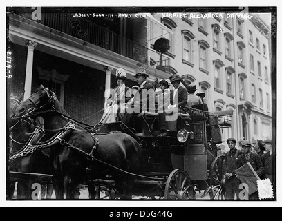 Ladies' 4-in-Hand-Club [Harriet Alexander fahren] (LOC) Stockfoto