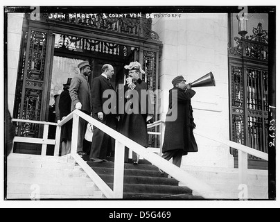 John Barrett & Graf Von Bernstorff (LOC) Stockfoto