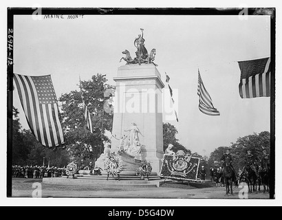 MAINE Denkmal (LOC) Stockfoto