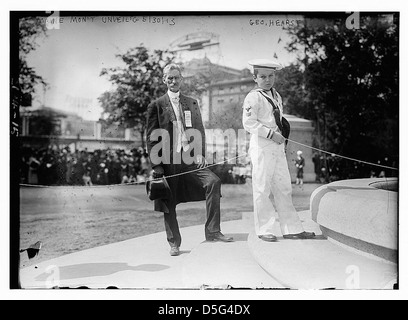 Enthüllung des MAINE Denkmal (LOC) Stockfoto