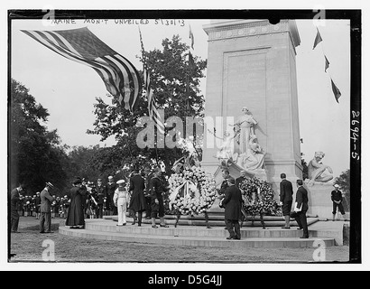 MAINE Mon't [d. h. Denkmal] enthüllt (LOC) Stockfoto