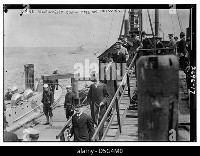 MAINE Denkmal Comm [i] t auf WYOMING (LOC) Stockfoto