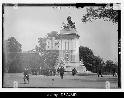 MAINE Denkmal (LOC) Stockfoto