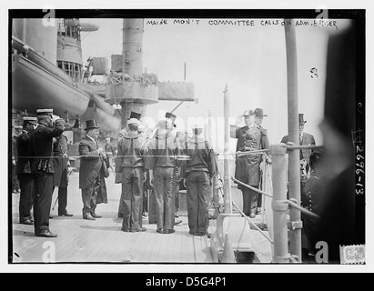 MAINE Mon't [d. h. Denkmal] Ausschuss fordert auf ADM. Badger (LOC) Stockfoto