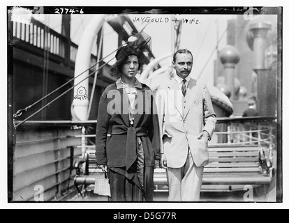 Jay Gould & Frau (LOC) Stockfoto