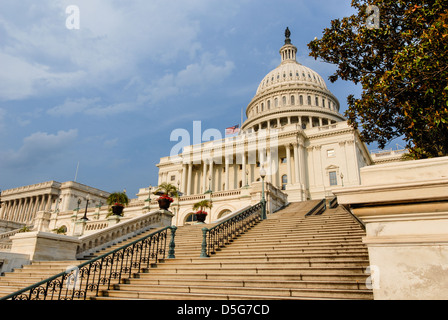 Kapitol der Vereinigten Staaten in Washington, D.C. (USA) Stockfoto