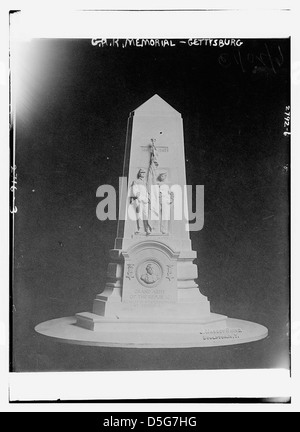 G.A.R. - Gettysburg (LOC) Stockfoto