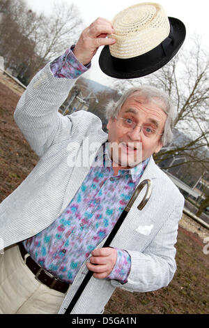 "Der Hobbit" Schauspieler und der Doktor in "Arzt, 1987-1989', Sylvester McCoy, Teilnahme an der"dort und zurück wieder - The Hobbit-Konvention"von Mach 30-1. April 2013 im Maritim Hotel, Bonn, Deutschland statt. 30. März 2013 Stockfoto