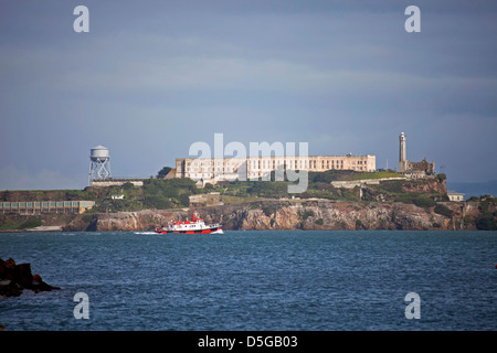 Insel Alcatraz, San Francisco, Kalifornien, Vereinigte Staaten von Amerika, USA Stockfoto