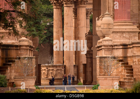 der Palast der schönen Künste im Marina District in San Francisco, Kalifornien, Vereinigte Staaten von Amerika, USA Stockfoto