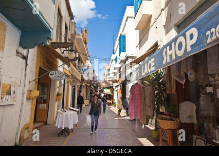 Nikosia, Zypern, Nikosia Altstadt Süd-Nikosia, Zypern, Griechenland Stockfoto