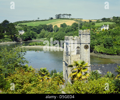 St Just-In-Roseland; Cornwall; England, GB Stockfoto