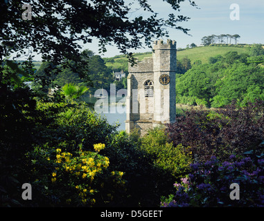St Just-In-Roseland; Cornwall; England, GB Stockfoto