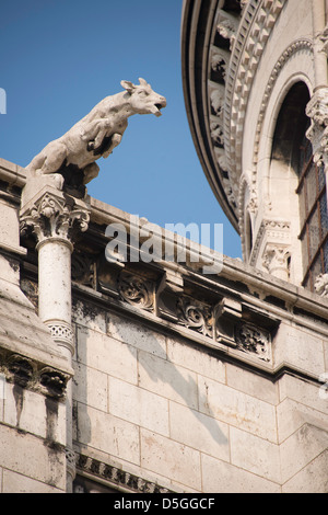 Sacre Coeur Basilika, Montmartre, Paris, Frankreich Stockfoto